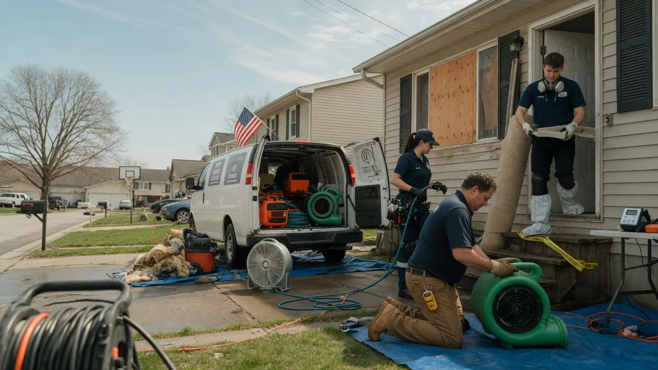 Water Damage Restoration in Downsville, LA near me